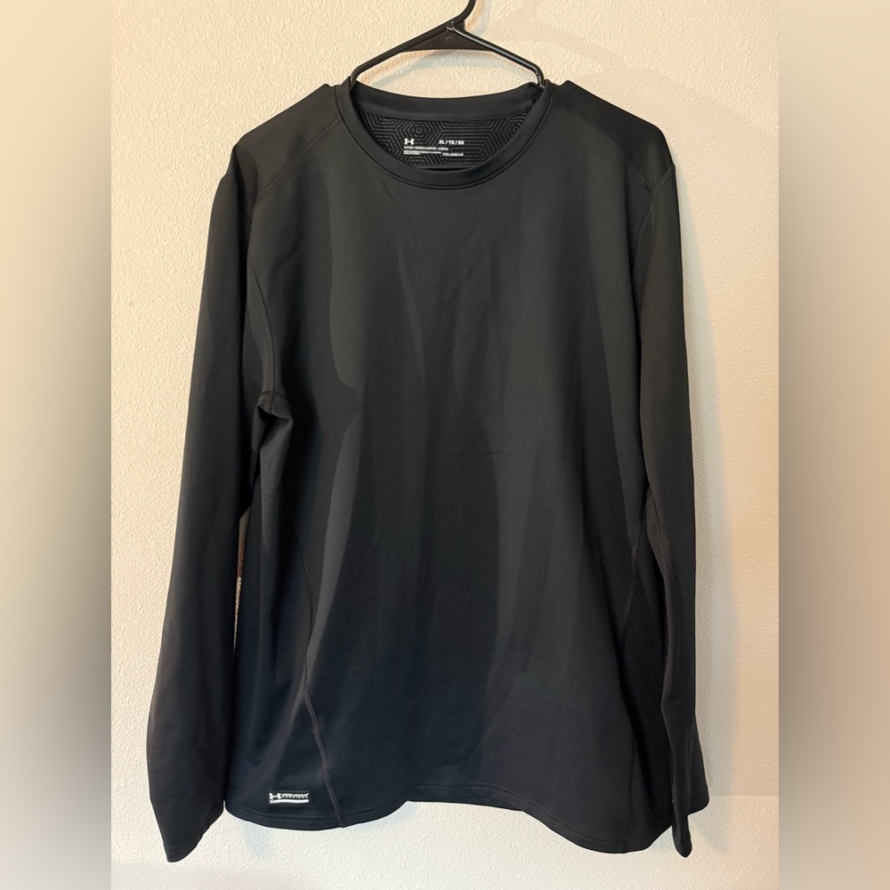 XL Under Armour Men's Charcoal Long Sleeve Tee